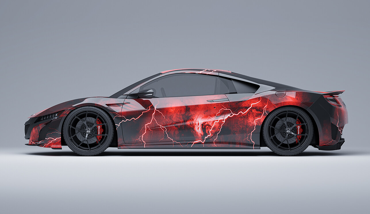 Wrap design example with 50+ sales over 3 years