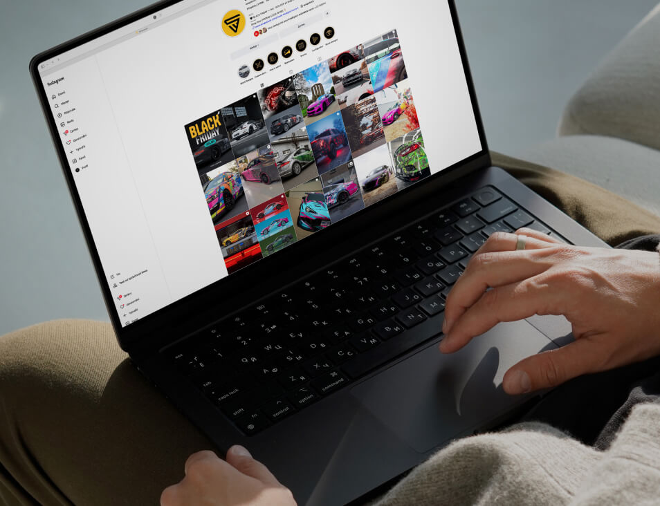 Car wrap promotion example